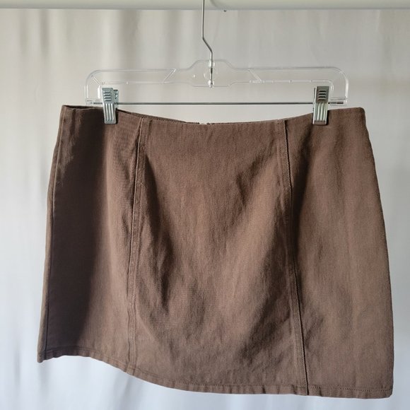 Chloe & Katie Front zip mini skirt - Picture 3 of 3